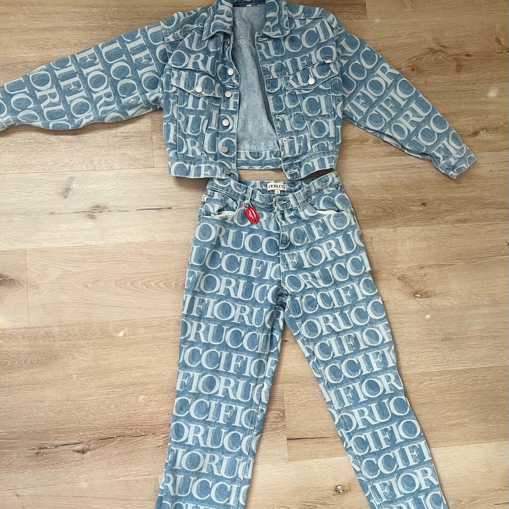 Fiorucci Denim jacket & pants